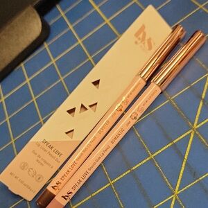 LYS Speak Love Lip Liner Duo Set of 2 Pencils - Devoted & Romantic